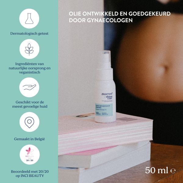 Doomoo x Shinncare Perineum Massageolie - 50 ml Doomoo x Shinncare Perineum Massageolie - 50 ml
