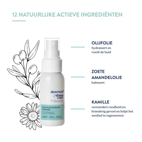 Doomoo x Shinncare Perineum Massageolie - 50 ml Doomoo x Shinncare Perineum Massageolie - 50 ml