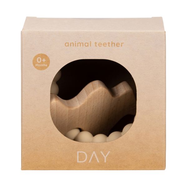 DAY Bijtring Neushoorn Ivory Cream