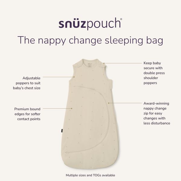 SnüzPouch Slaapzak - 0-6 Mnd - Cashmere Cross SnüzPouch Slaapzak - 0-6 Mnd - Cashmere Cross