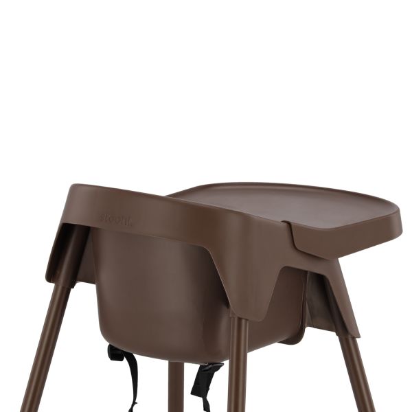 Stoohl Kinderstoel incl. Eetblad - Chocolate Stoohl Kinderstoel incl. Eetblad - Chocolate