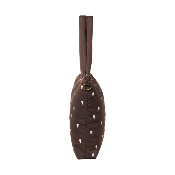 Studio Noos Puffy Luiertas - Brown Hearts Studio Noos Puffy Luiertas - Brown Hearts