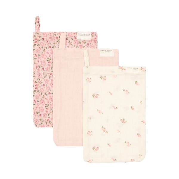 Little Dutch Washandjes - tetra - 3 stuks - Fairy Garden Little Dutch Washandjes - tetra - 3 stuks - Fairy Garden