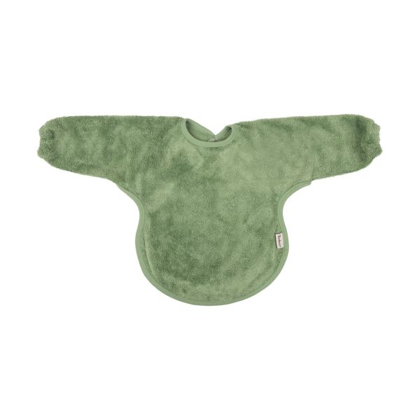 Timboo Slabbetje Met Mouwen - Aloe Green