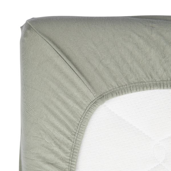 Timboo Hoeslaken - 75 x 95 cm - Whisper Green Timboo Hoeslaken - 75 x 95 cm - Whisper Green