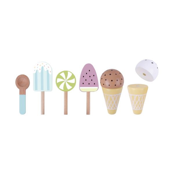 Tooky Toy IJsjes Speelset - Hout Tooky Toy IJsjes Speelset - Hout