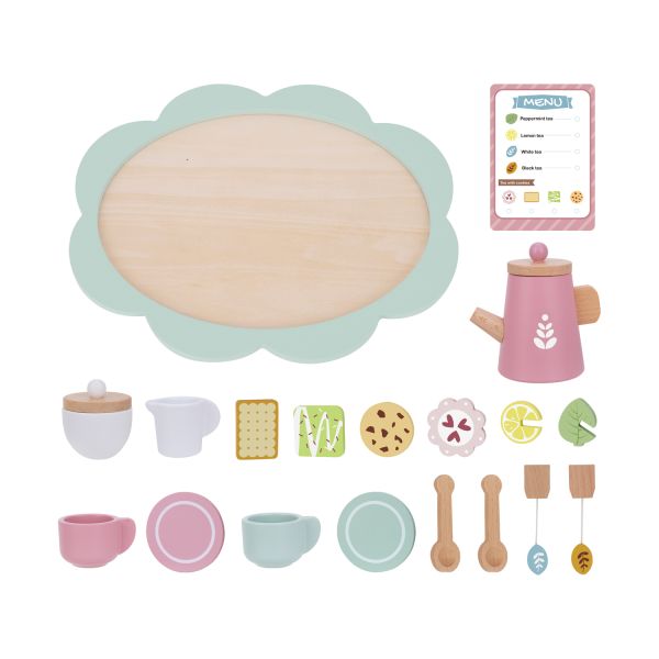 Tooky Toy Theeservies - Hout Tooky Toy Theeservies - Hout