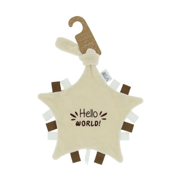 VIB Hello World! Tutteldoekje - Beige VIB Hello World! Tutteldoekje - Beige