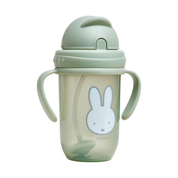 Nijntje Rietjesbeker met Handgrepen - 260 ml - Groen Nijntje Rietjesbeker met Handgrepen - 260 ml - Groen