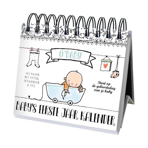 Pauline Oud O'Baby Baby's Eerste Jaar Stakalender