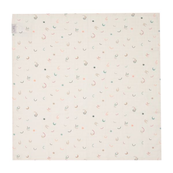 Witlof For Kids Multidoek tetra Magical Days 65 x 65 cm 2-Pack