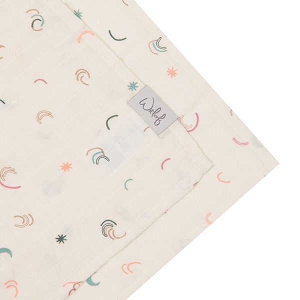 Witlof For Kids Multidoek tetra Magical Days 65 x 65 cm 2-Pack