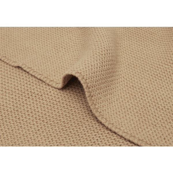 Jollein Wiegdeken Basic Knit Biscuit 75 x 100 cm