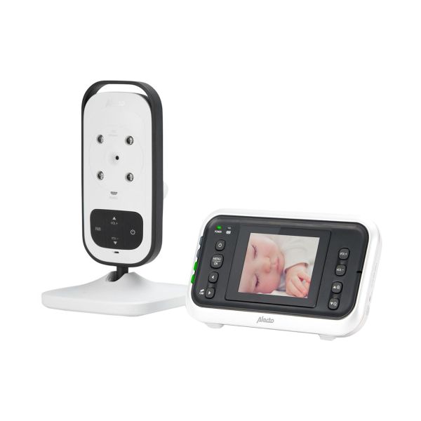 Alecto Babyfoon Beeld Digitaal - DVM75 - 2,4 Inch - Wit