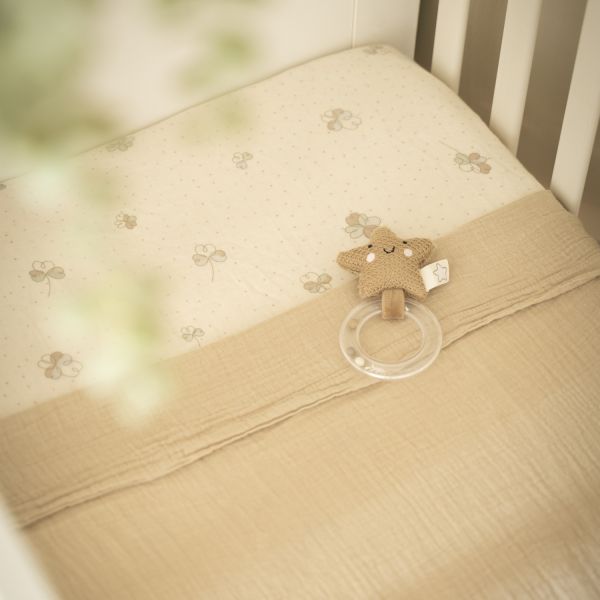 Baby's Only Tender Wieglaken - Beige Baby's Only Tender Wieglaken - Beige