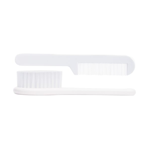 Bébé Basics Borstelgarnituur Uni Wit Bébé Basics Borstelgarnituur Uni Wit