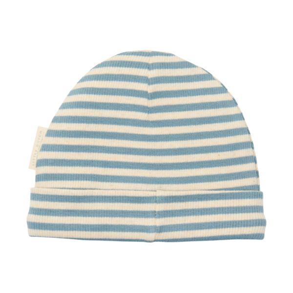Little Dutch Babymuts - 3-6 Mnd - Size 2 - Stone Blue Stripe