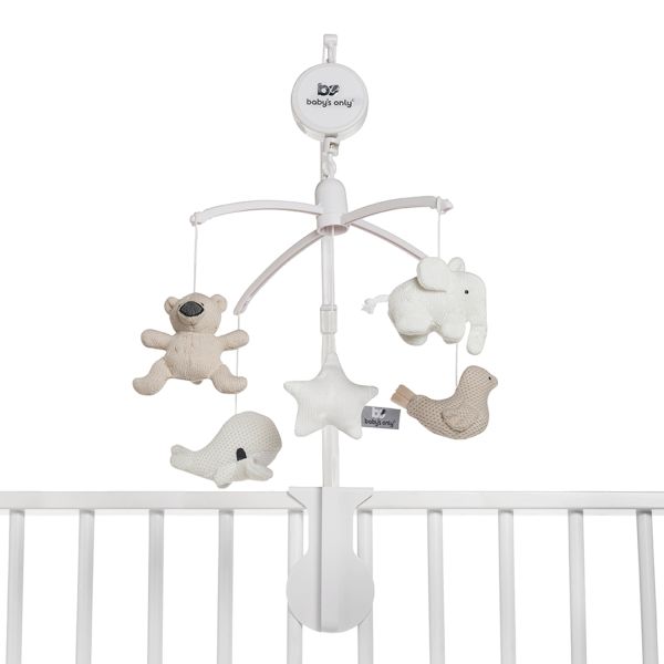 Baby's Only Muziekmobiel Zand/Wit Baby's Only Muziekmobiel Zand/Wit
