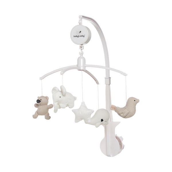 Baby's Only Muziekmobiel Zand/Wit Baby's Only Muziekmobiel Zand/Wit