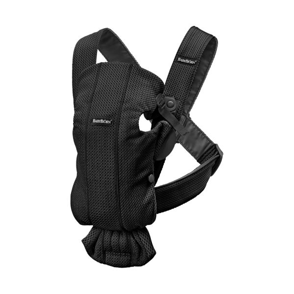 BabyBjörn Mini Draagzak - 3D-Mesh - Zwart BabyBjörn Mini Draagzak - 3D-Mesh - Zwart