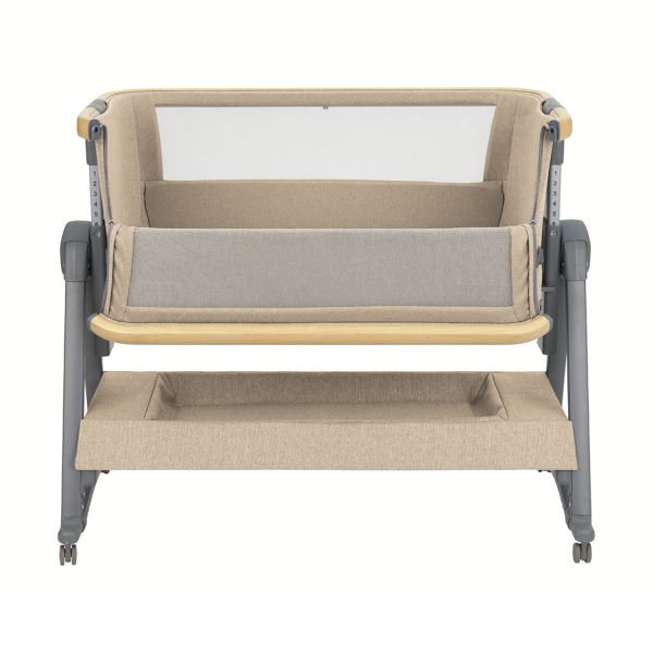 KikkaBoo Bedside Crib - Nanna 2 - Beige KikkaBoo Bedside Crib - Nanna 2 - Beige