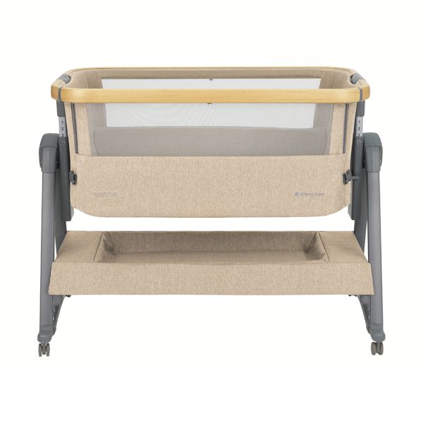 KikkaBoo Bedside Crib - Nanna 2 - Beige KikkaBoo Bedside Crib - Nanna 2 - Beige