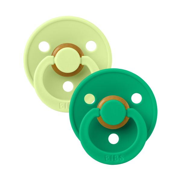 BiBs Colour Fopspeen - Anatomisch - 2 Stuks - 0-6 Mnd - Matcha / Cactus BiBs Colour Fopspeen - Anatomisch - 2 Stuks - 0-6 Mnd - Matcha / Cactus