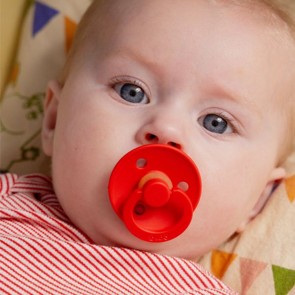 BiBs Colour Fopspeen - Anatomisch - 2 Stuks - 0-6 Mnd - Vanilla / Candy Apple BiBs Colour Fopspeen - Anatomisch - 2 Stuks - 0-6 Mnd - Vanilla / Candy Apple