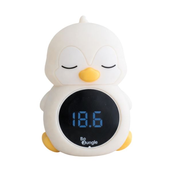 Bo Jungle 3-in-1 Bad- en Slaapkamerthermometer Met Nachtlampje - Pinguïn