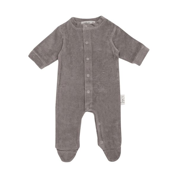 Witlof For Kids parkpakje - Velvet Rib - Mt. 50/56 - Warm Grey Witlof For Kids parkpakje - Velvet Rib - Mt. 50/56 - Warm Grey
