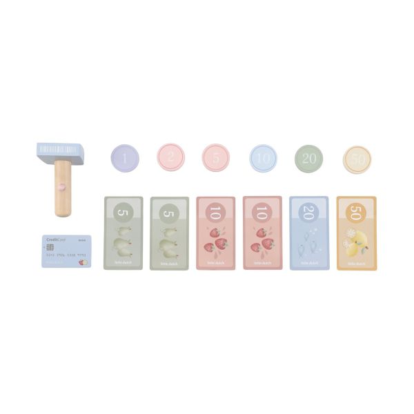 Little Dutch Kassa Met Scanner - Mint Little Dutch Kassa Met Scanner - Mint