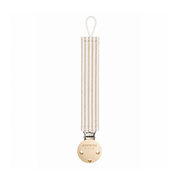 Chewies & More Cotton Speenkoord - Beige Stripes