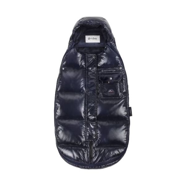 Cybex Voetenzak - Platinum Winter Mini - Nautical Blue / Navy Blue