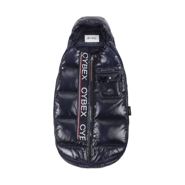 Cybex Voetenzak - Platinum Winter Mini - Nautical Blue / Navy Blue