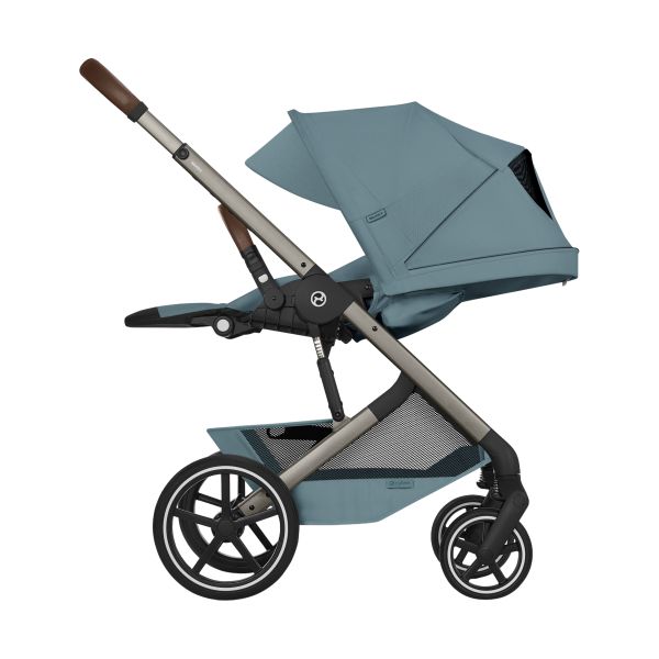 Cybex Balios S Lux 2-in-1 Kinderwagen Met Opvouwbare Reiswieg - Stormy Blue Cybex Balios S Lux 2-in-1 Kinderwagen Met Opvouwbare Reiswieg - Stormy Blue