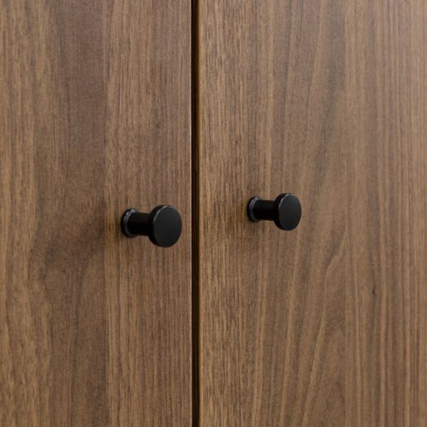 Armoire 2 portes Bopita - Zara - Noyer Armoire 2 portes Bopita - Zara - Noyer