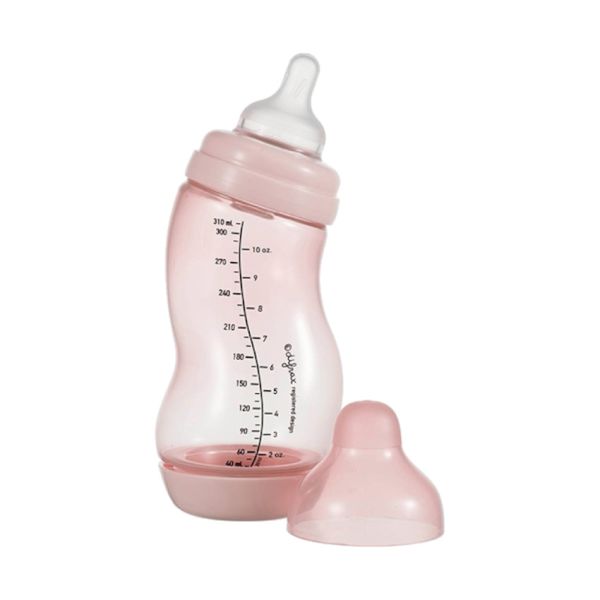 Difrax S-Fles Breed 310ml Roze Difrax S-Fles Breed 310ml Roze