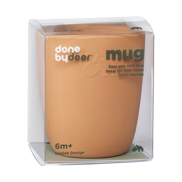 Done By Deer Mok Siliconen Mini Mustard