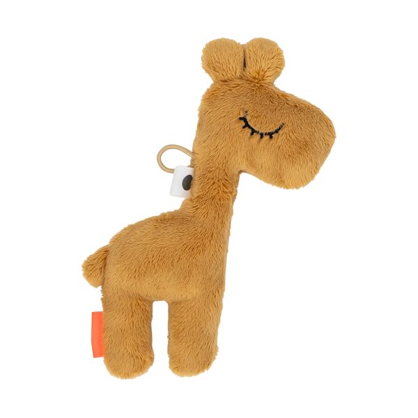 Done By Deer Tiny Sensory Rattle Raffi Mustard Done By Deer Tiny Sensory Rattle Raffi Mustard