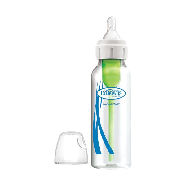 Dr. Brown's Fles Standaard Hals Glas Options+ 250ml Dr. Brown's Fles Standaard Hals Glas Options+ 250ml