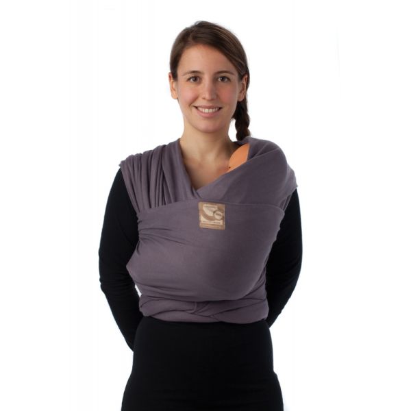 Babylonia Tricot-Slen Organic Draagdoek - Dark Grey Babylonia Tricot-Slen Organic Draagdoek - Dark Grey