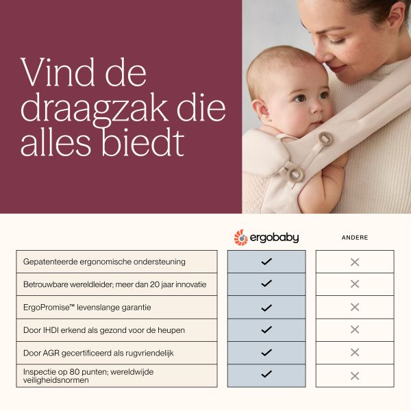 Ergobaby Aura Wrap Draagdoek - Cream