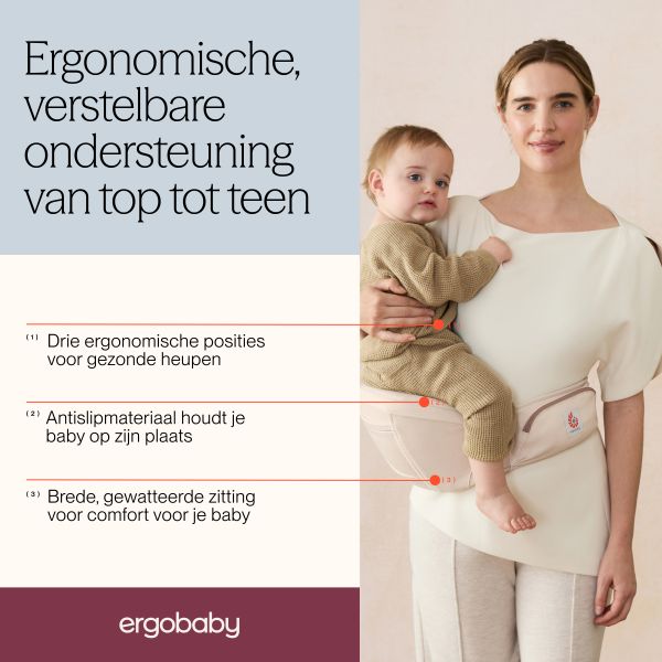 Ergobaby Lift Hip Seat Carrier - Onyx Black Ergobaby Lift Hip Seat Carrier - Onyx Black