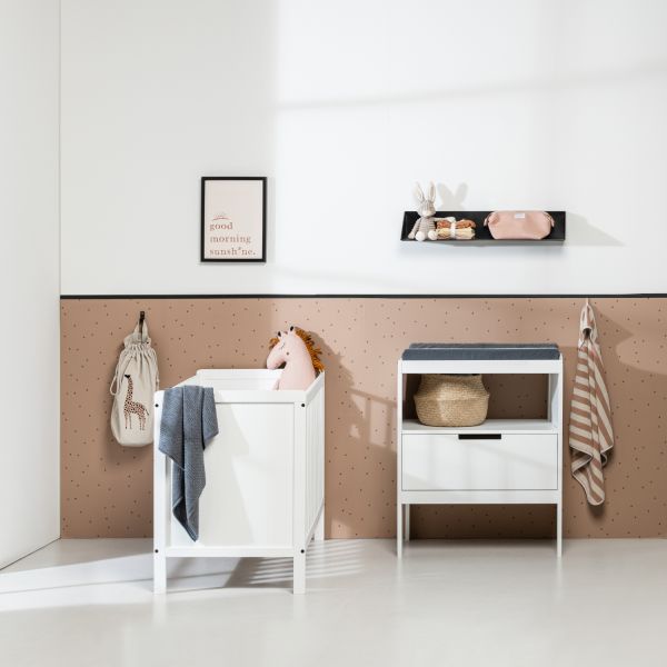 Europe Baby Ralph Luiertafel - Mat Wit