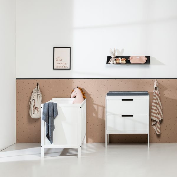 Europe Baby Ralph Luiertafel - Mat Wit