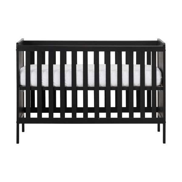 Europe Baby Ralph Ledikant 60 x 120 cm - Mat Zwart Europe Baby Ralph Ledikant 60 x 120 cm - Mat Zwart