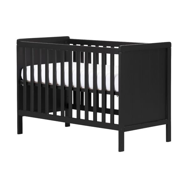 Europe Baby Ralph Ledikant 60 x 120 cm - Mat Zwart Europe Baby Ralph Ledikant 60 x 120 cm - Mat Zwart