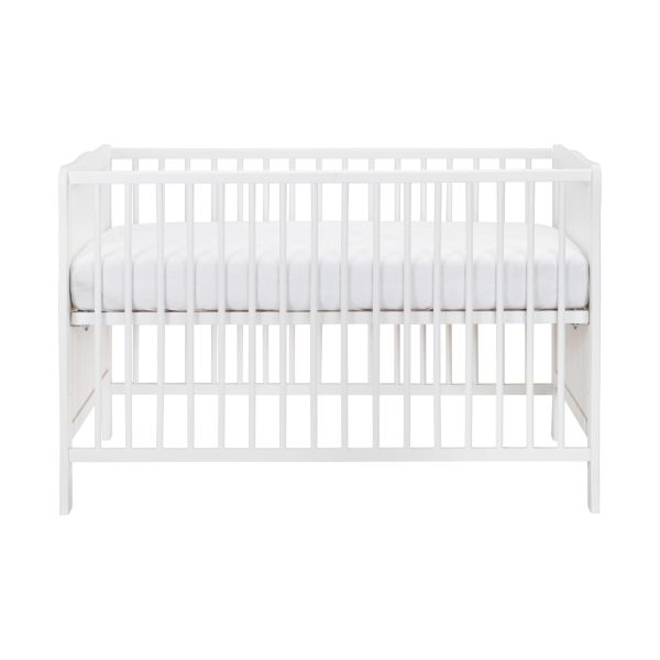 Europe Baby Sarah Ledikant 60 x 120 cm/Commode 3 Laden - Wit Europe Baby Sarah Ledikant 60 x 120 cm/Commode 3 Laden - Wit