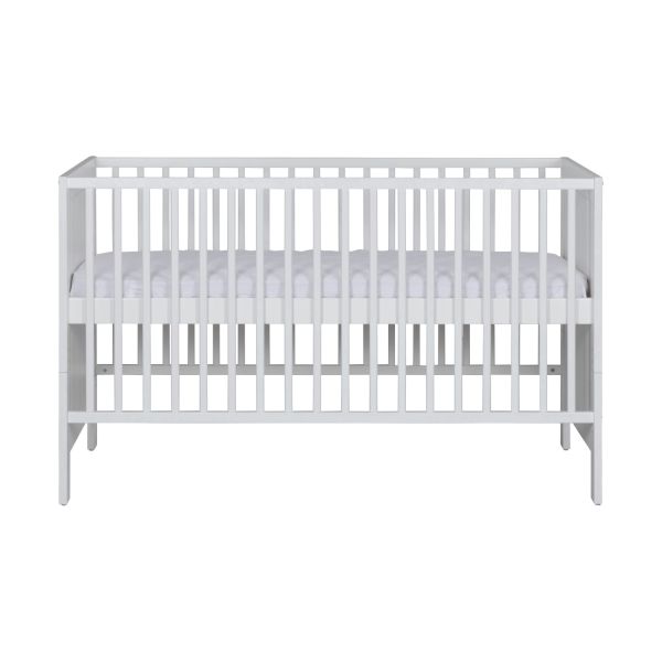 Europe Baby Sarah Ledikant 70 x 140 cm/Commode 3 Laden - Wit Europe Baby Sarah Ledikant 70 x 140 cm/Commode 3 Laden - Wit