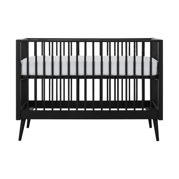 Europe Baby Evy Ledikant 60 x 120 cm - Mat Zwart
